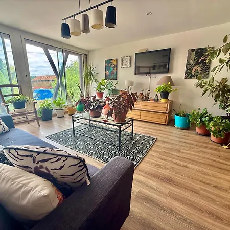 T3 Le Verdoyant - Parking & Jardin - Petit-dejeuner Apartment Tillac